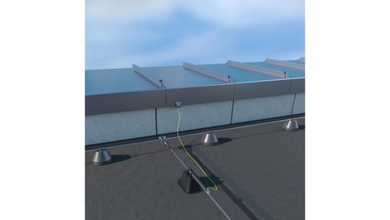 Uchwyt betonowy w tworzywie okrągły PCV 30.1 PL /93000111/