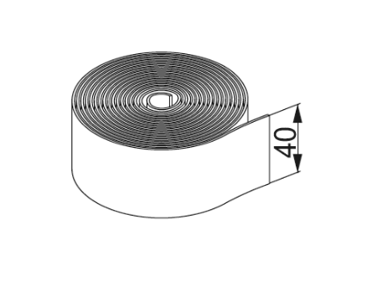 Guma komórkowa samoprzylewna 1szt (10mb) EPDMW2x40 890000