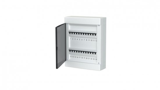 Rozdzielnica modułowa natynkowa plastikowa 2x12 IP40 C.1324-P