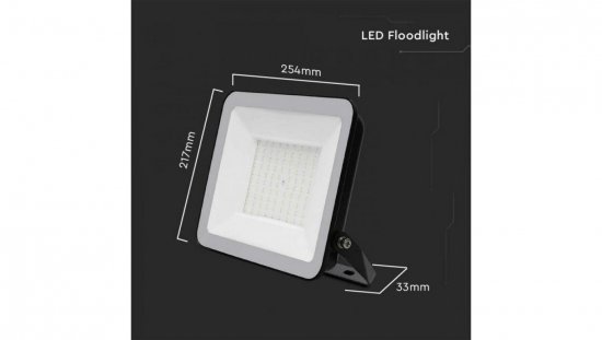Projektor LED SMD 100W 8700lm 6500K Dioda IP65 Czarny SAMSUNG 5 Lat Gwarancji 10348