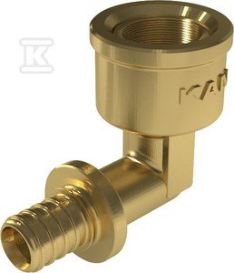 Kolano 90&deg; mosiężne GW ultraLINE - 25 Rp3/4 2509069004