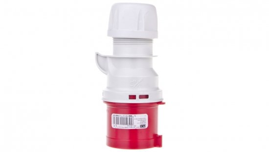 Wtyczka przenośna 32A 3P 400V czerwona IP44 SHARK 023-9