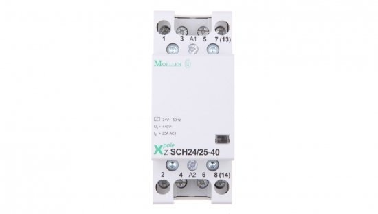 Stycznik modułowy 25A 4Z 0R 24V AC Z-SCH24/25-40 248851