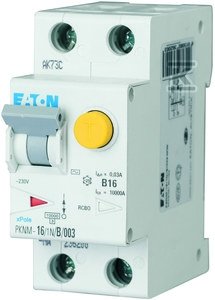 Wyłącznik nadprądowy z modułem różnicowym 1+N-biegunów PKNM-10/1N/C/003-A-MW 236082