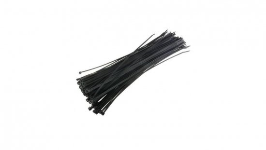 Opaski zaciskowe 140x3.6mm do kabli czarne ISWT-14235-BK /100szt./