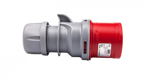 Wtyczka przenośna 32A 4P 400V czerwona IP44 TURBO SHARK 024-6TT