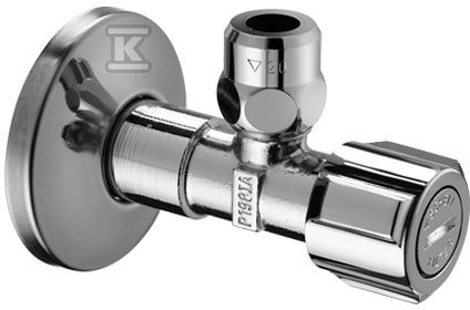 ZAWÓR KĄTOWY Z FILTREM 1/2 X3/8 CHR