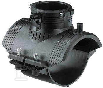 Obejma siodłowa elektrooporowa d315x63 PE100, SDR11, PN10 gaz/PN16 woda