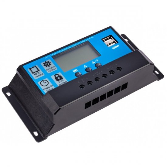 Regulator solarny SOL PWM 40A [2 x gniazdo USB]