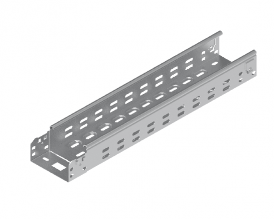 Korytko kablowe perforowane 100x60 grubość 0,7 mm KFL100H60/3MC /3m/ 1612235