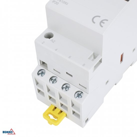STYCZNIK MODUŁOWY SC201 2P 25A TYP 04 (0NO + 4NC) SCHELINGER