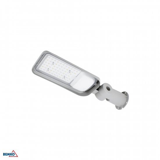OPRAWA ULICZNA LED JAZMIN 50W 4000K 6750LM IP65 JASNOSZARA CZ. ZMIERZCHU