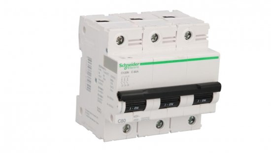 Wyłącznik nadprądowy 3P C 80A 10kA AC C120N Acti9 A9N18365