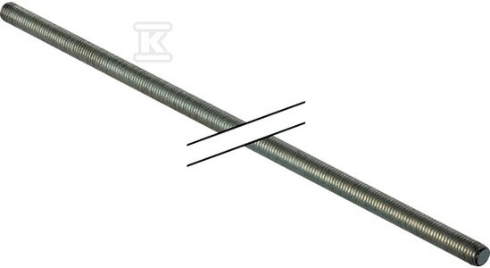PRĘT GWINTOWANY M10 L=2.0M (KAN.HDPE)