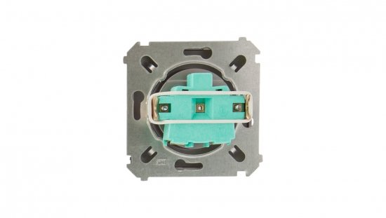 Simon Basic Gniazdo pojedyncze z/u 16A IP20 stal inox BMGZ1.01/21