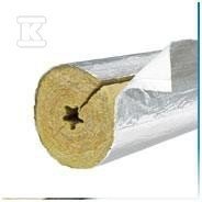 Otulina z wełny mineralnej Paroc Combi Alucoat T gr.20mm śr.22-28mm /1,2m/