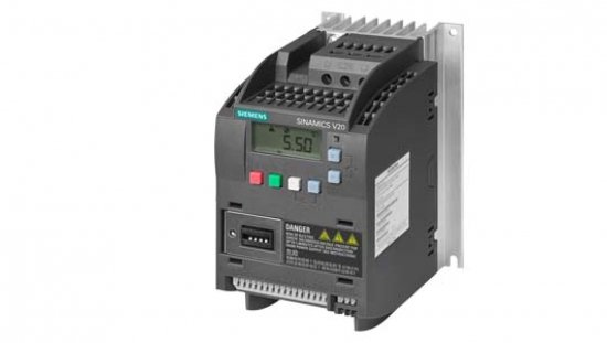 Falownik Uwe=400V, Uwy=3x400V/1,3A 0,37kW Sinamics V20 6SL3210-5BE13-7UV0