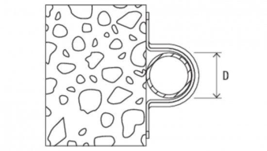 Obejma kablowa BSMD 63 90848 /10szt./