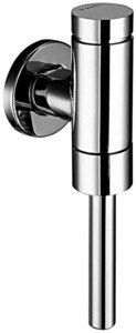 Spłuczka do pisuaru Schellomat Basic 1/2&quot;,chrom z kurkiem odcinającym, łącznik wewnętrzn