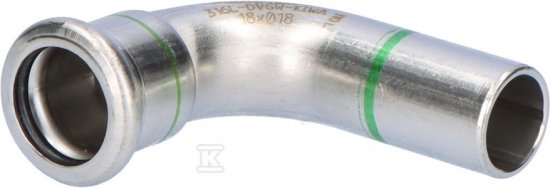 KOLANO 18MM NYP-90S INOX PRESS