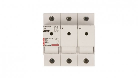 Rozłącznik bezpiecznikowy 3P 25A D02 R303 606706