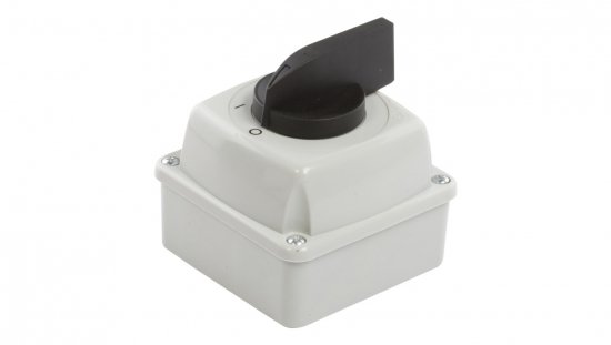 Łącznik krzywkowy 0-1 3P 25A IP44 Łuk E25-13 w obudowie 952511