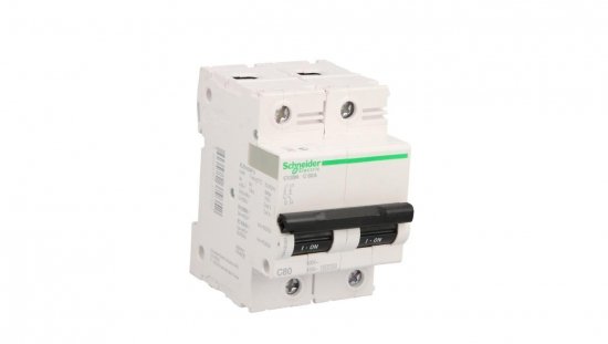 Wyłącznik nadprądowy 2P C 80A 10kA AC C120N Acti9 A9N18361