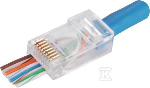 Wtyk przelotowy RJ45 UTP kat.6 (op.100 szt) ALANTEC WT117
