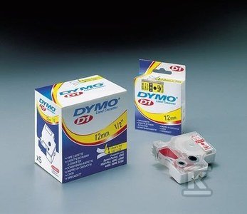 Taśma D1 6mmx7m, czarno-biała S0720780