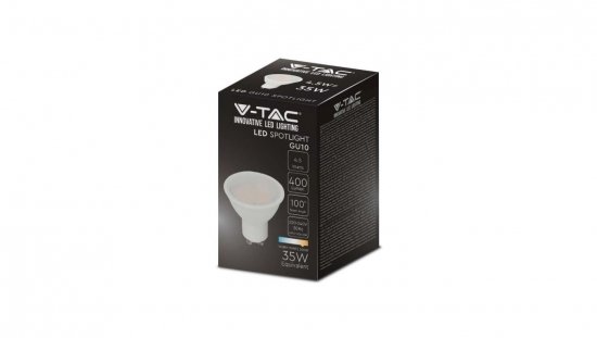 Żarówka LED 4,5W GU10 3000K 400lm 110st. 211685