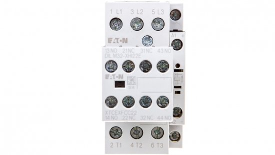 Stycznik mocy 17A 3P 24-27V DC 2Z 2R DILM17-22(RDC24) 106371