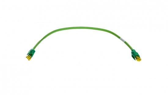 Kabel krosowy (Patch Cord) SF/UTP kat.6A zielony 0,5m 6XV1870-3QE50