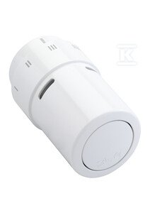 Głowica termostatyczna do grzejników dekoracyjnych Danfoss living design RAX, kolor biały 013G6070
