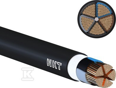 Kabel energetyczny YKY żo 5x120 SM 1kV bęben G-116486