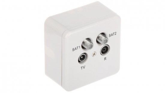 GNIAZDO KOŃCOWE GAR-SAT/2F-SIG R-TV SAT