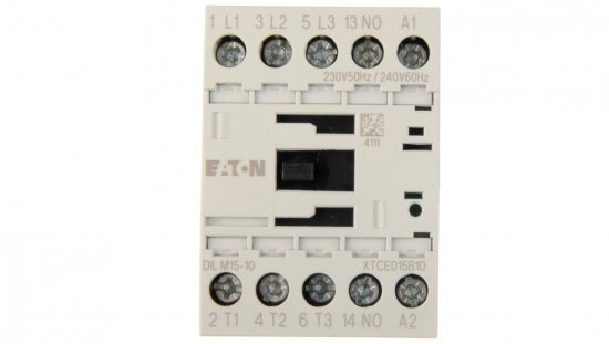 Stycznik mocy 15A 3P 230V AC 1Z 0R DILM15-10 (230V50HZ,240V60HZ) 290058