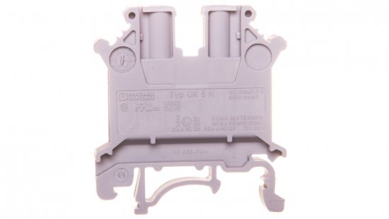 Złączka szynowa 2-przewodowa 2,5mm2 szara UK 5 N 3004362
