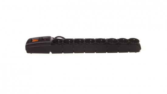 Przedłużacz przeciwprzepięciowy 8-gniazd z/u ACAR S8 FA RACK 19 3m czarny