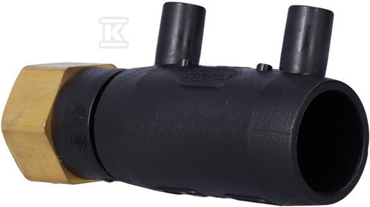 Mufa przejściowa mosiądz elektrooporowa GW 32X1 SDR11, woda-gaz 25184323211