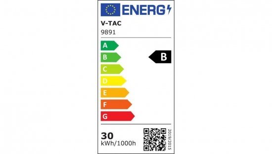 Projektor LED 30W 5550lm 6500K Dioda SAMSUNG 185LM/W IP65 Czarny 9891