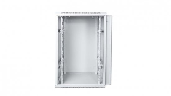 Szafa krosowa wisząca niedzielona 19 cali 15U 600x769x600 szara DN-W19 15U/600