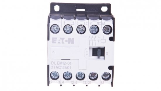 Stycznik mocy 12A 3P 230V AC 0Z 1R DILEM12-01(230V50HZ,240V60HZ) 127091