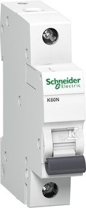 Wyłącznik nadprądowy K60N-C4-1 C 4A 1-biegunowy A9K02104