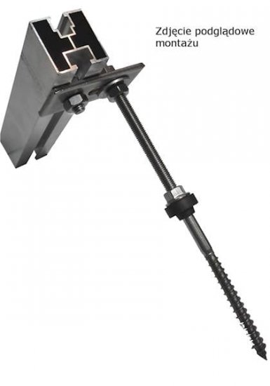 Profil aluminiowy 40*40 śruba sześciokątna L:2220mm