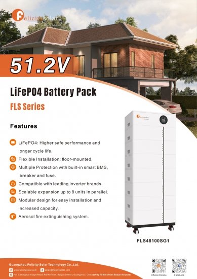 Felicity Dodatkowa Bateria FLS48100SMG1 5.12kWh 51.2V (niskonapięciowy)