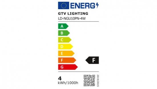 Żarówka LED SMD 2835, GU10, 4W, 300 lm, 4000K, AC220-240V, kąt świecenia 120