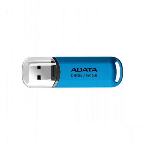 Adata Pendrive C906 64GB USB2.0 niebieski