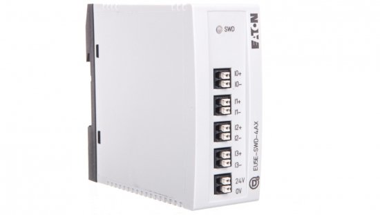 Moduł 4 wejść analogowych 0–10 V, 0–20 mA SmartWire-DT EU5E-SWD-4AX 144062