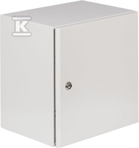 Rozdzielnia metalowa hermetyczna RH-443 400X400X300 IP65, płyta montażowa w komplecie