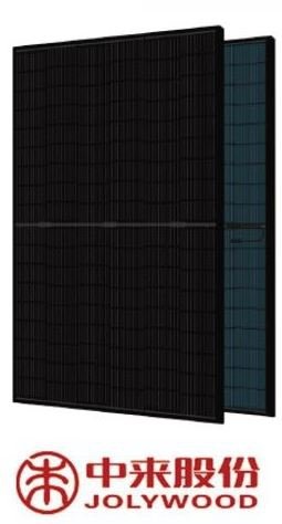 JOLYWOOD JW-HD-108N-460W R2 BIFACIAL Full black (N-type)